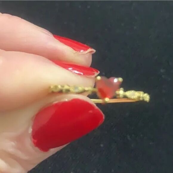 925 Stearling silver Stunning promise ring sz 7 - Picture 5 of 7